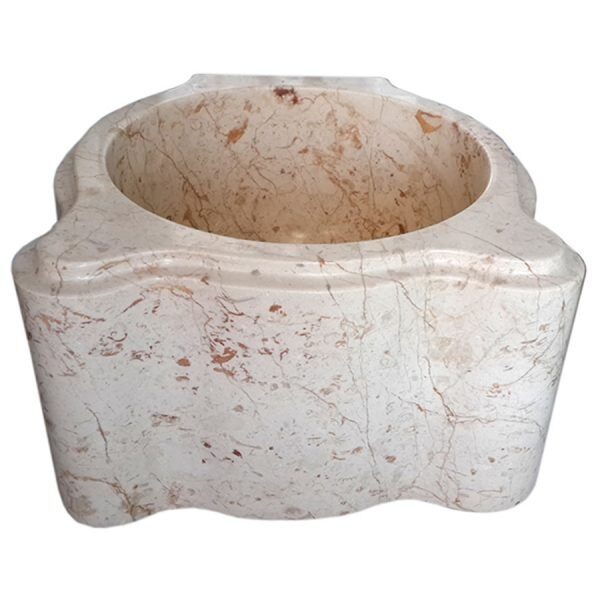 Natural Marble Hammam Basin — Design A