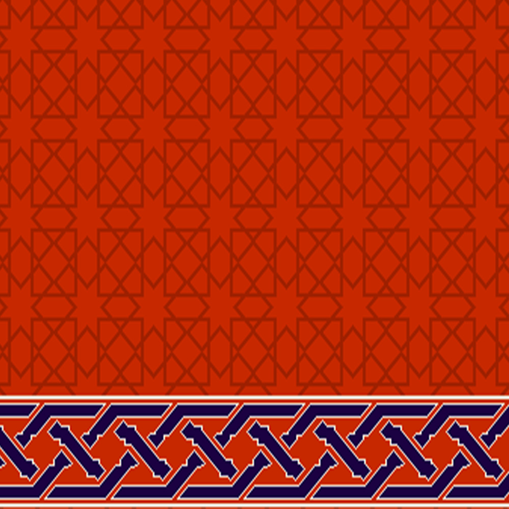 Wool Prayer-Room Carpet Design 14