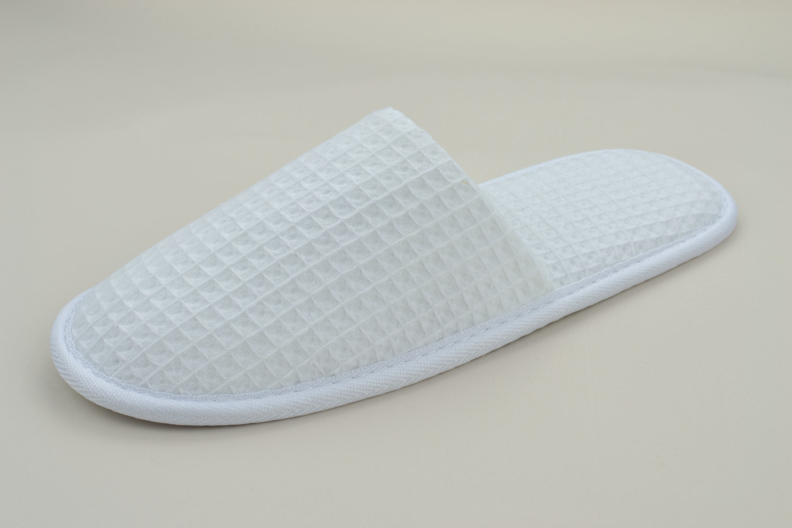 Waffle Open-Toe Hotel Slipper